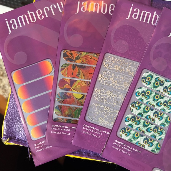 Jamberry Lot! 21 Unused 14 partially used! - Picture 6 of 8